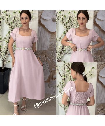 Vestido Paula Rosa Vestido Paula Rosa